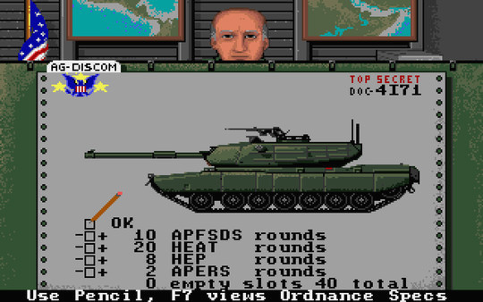 Игра Steel Thunder, скриншот