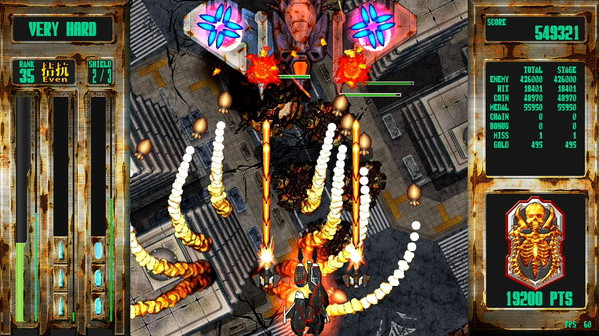 Игра Steel Vampire, скриншот