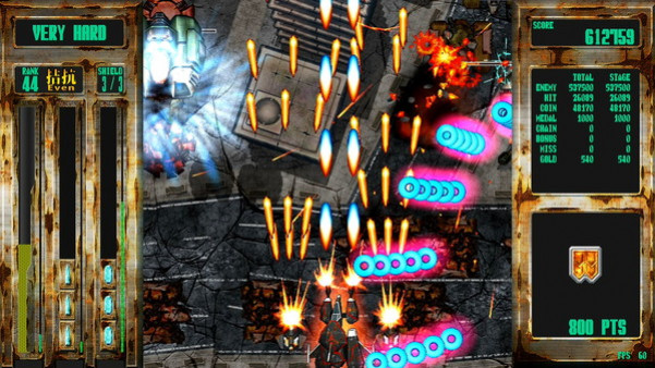 Игра Steel Vampire, скриншот