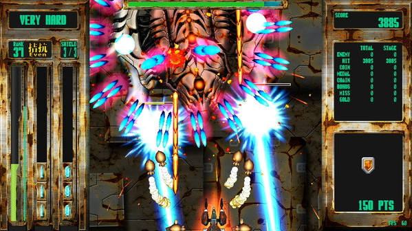 Игра Steel Vampire, скриншот