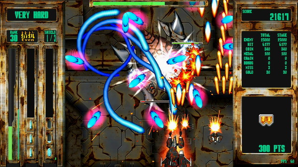 Игра Steel Vampire, скриншот