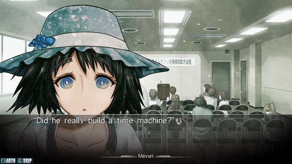 Игра STEINS;GATE, скриншот
