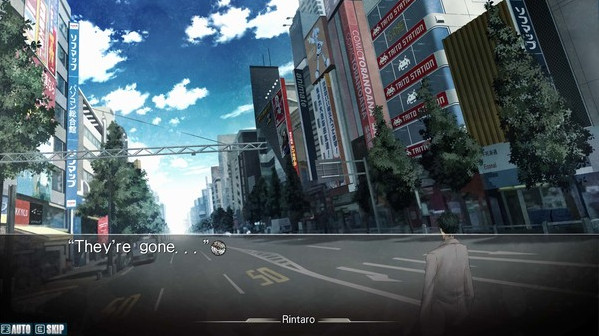 Игра STEINS;GATE, скриншот