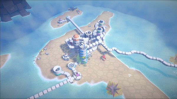 Игра Stellar Settlers: Space Base Builder, скриншот