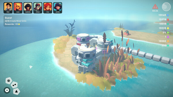 Игра Stellar Settlers: Space Base Builder, скриншот
