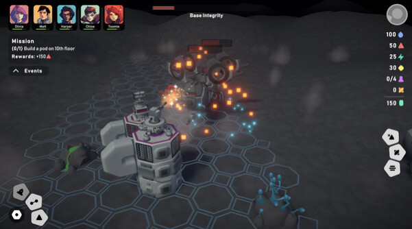 Игра Stellar Settlers: Space Base Builder, скриншот