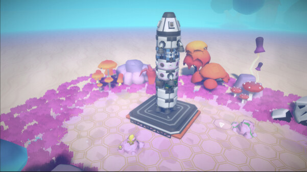 Игра Stellar Settlers: Space Base Builder, скриншот