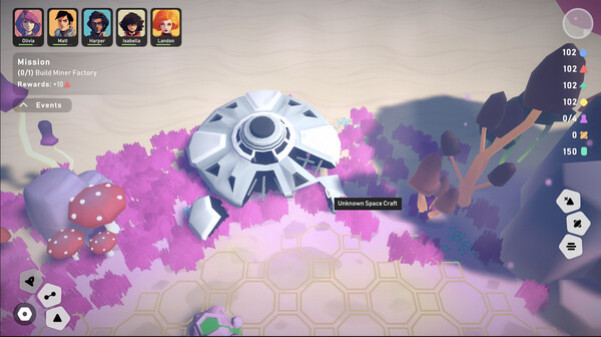 Игра Stellar Settlers: Space Base Builder, скриншот