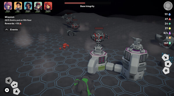 Игра Stellar Settlers: Space Base Builder, скриншот