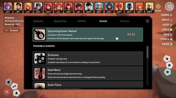 Игра Stellar Settlers: Space Base Builder, скриншот