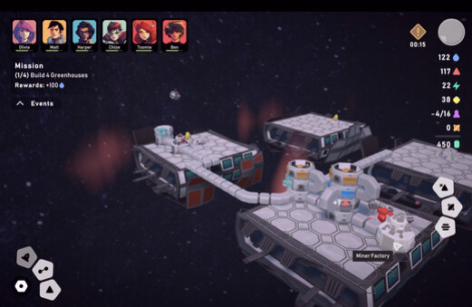 Игра Stellar Settlers: Space Base Builder, скриншот