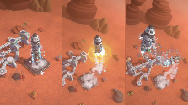 Игра Stellar Settlers: Space Base Builder, скриншот