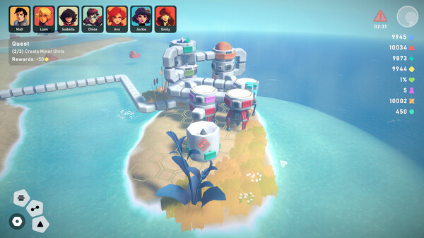 Игра Stellar Settlers: Space Base Builder, скриншот