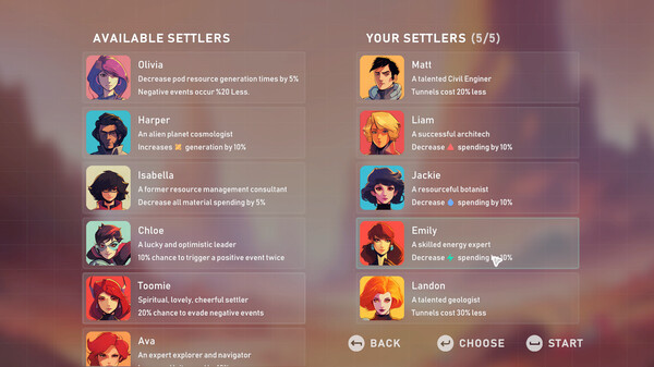 Игра Stellar Settlers: Space Base Builder, скриншот