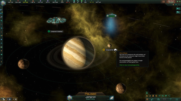 Игра Stellaris: Ancient Relics Story Pack, скриншот