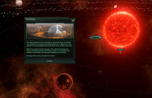 Игра Stellaris: Ancient Relics Story Pack, скриншот
