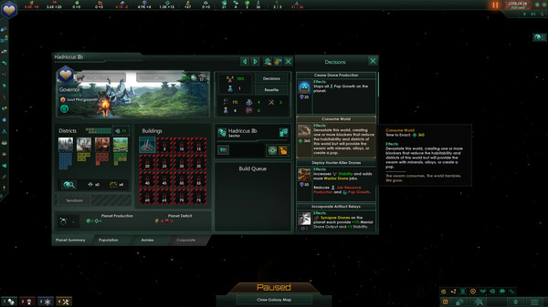 Игра Stellaris: Lithoids Species Pack, скриншот