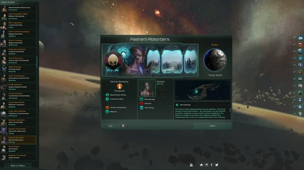 Игра Stellaris: Necroids Species Pack, скриншот