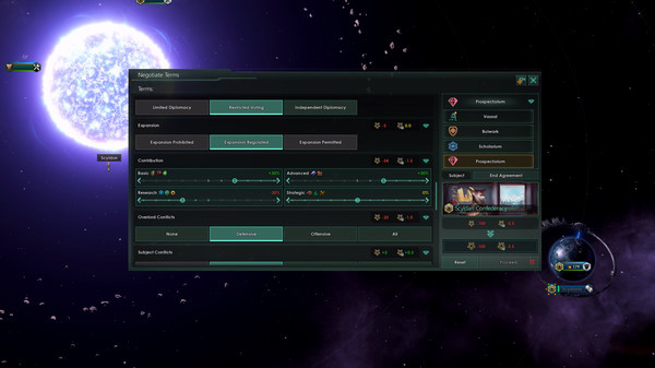 Игра Stellaris: Overlord, скриншот