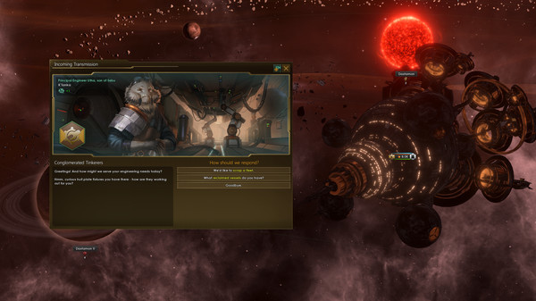 Игра Stellaris: Overlord, скриншот