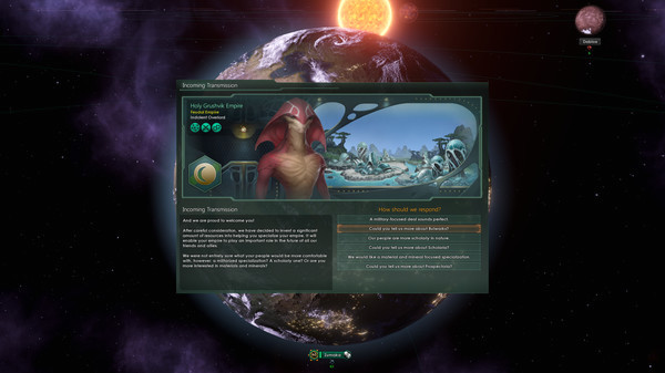 Игра Stellaris: Overlord, скриншот
