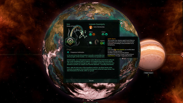 Игра Stellaris: Plantoids Species Pack, скриншот