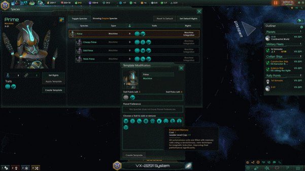Игра Stellaris: Synthetic Dawn Story Pack, скриншот