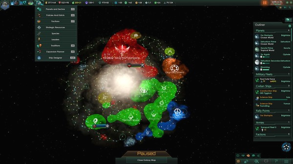 Игра Stellaris: Utopia, скриншот