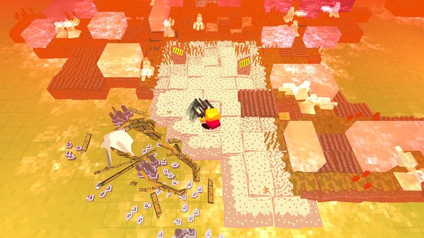 Игра Stephen's Sausage Roll, скриншот