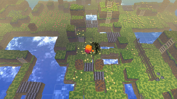 Игра Stephen's Sausage Roll, скриншот