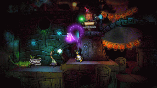 Игра Stick it to The Man!, скриншот