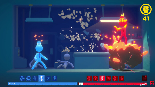 Игра Stick It to the Stickman, скриншот