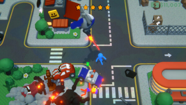 Игра Stick It to the Stickman, скриншот
