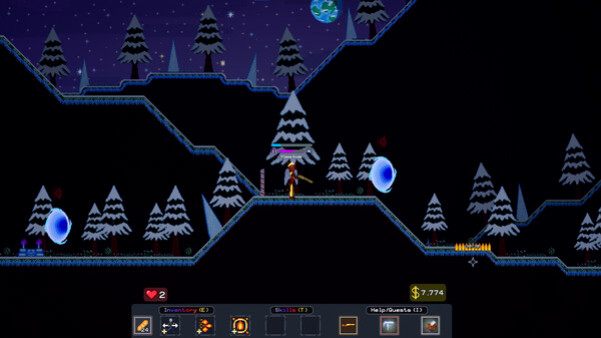 Игра Stick Mountain, скриншот