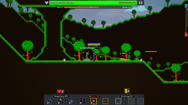Игра Stick Mountain, скриншот