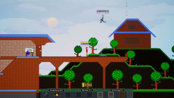 Игра Stick Mountain, скриншот