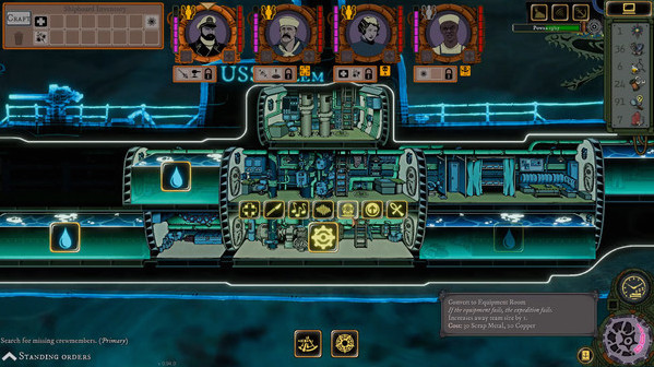 Игра Stirring Abyss, скриншот