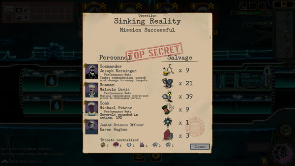 Игра Stirring Abyss, скриншот