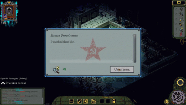 Игра Stirring Abyss, скриншот