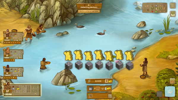 Игра Stone Age: Digital Edition, скриншот