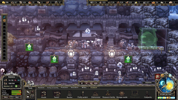 Игра Stonedeep, скриншот
