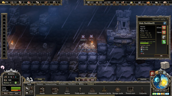 Игра Stonedeep, скриншот
