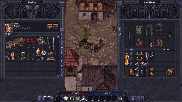 Игра Stoneshard, скриншот