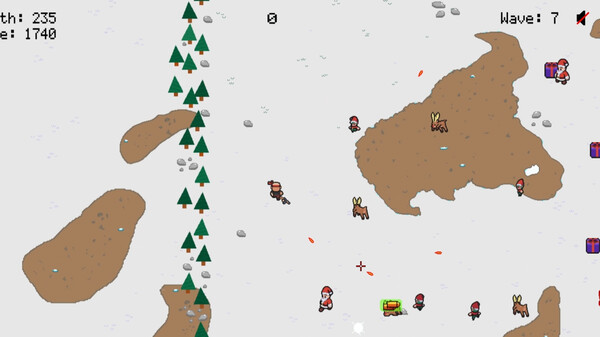 Игра Stopping Santa, скриншот