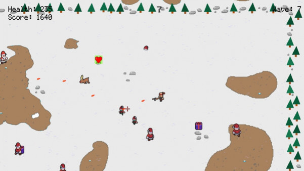 Игра Stopping Santa, скриншот