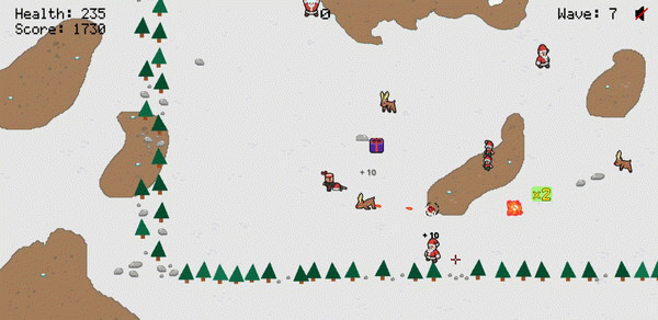 Игра Stopping Santa, скриншот