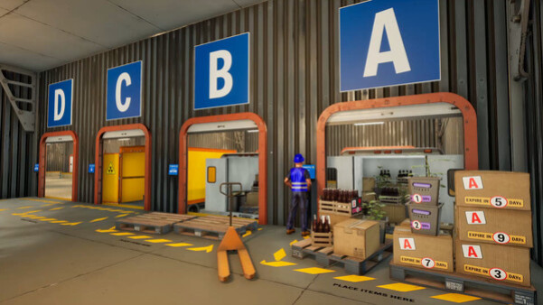 Игра Storage Guys, скриншот