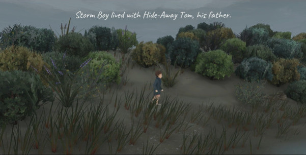 Игра Storm Boy, скриншот