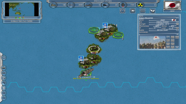 Игра Storm over the Pacific, скриншот