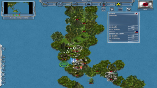 Игра Storm over the Pacific, скриншот